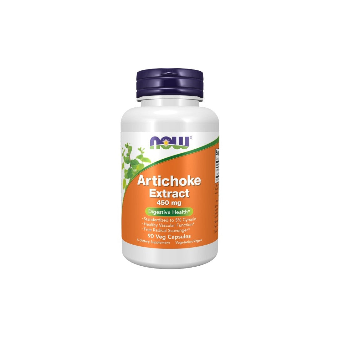 Artischocken-Extrakt 450 mg 90 Veg-Kapseln Now Foods